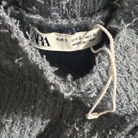 Zara CHENILLE DRESS - Picture 6 of 7